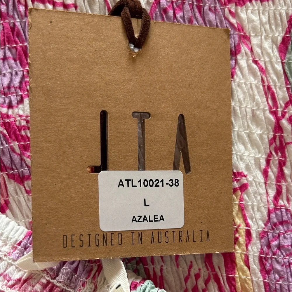 Anthropologie Abel The Label Azalea Elegant Strapless Floral Dress - Picture 7 of 7